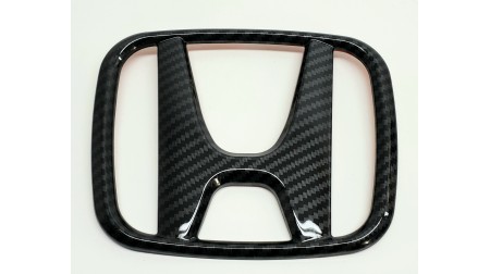 Emblème fibre de carbone  avant Honda Civic 2016-20